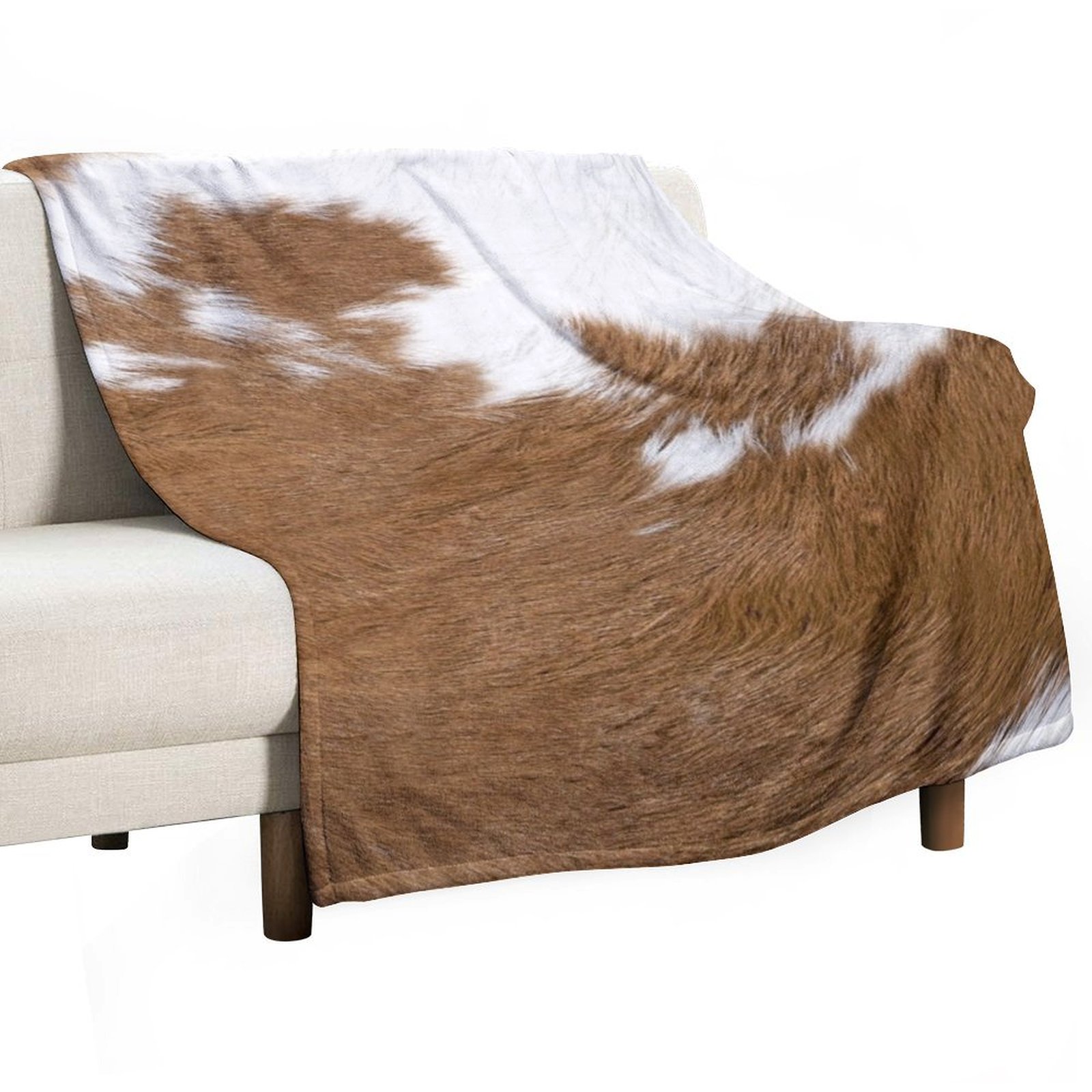Anime Cosplay Idea - Couverture en peau de vache marron