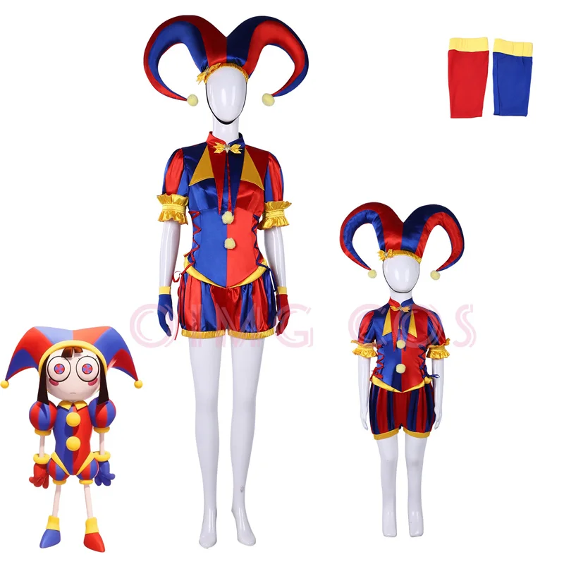 Anime Cosplay Jumpsuit - Costume de cosplay Pomni du Cirque