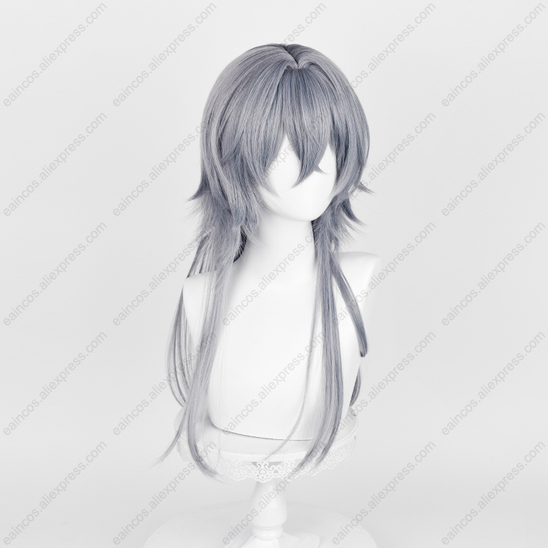 Arknight Logos Cosplay perruqu - Anime Cosplay Blue Hair avis et prix