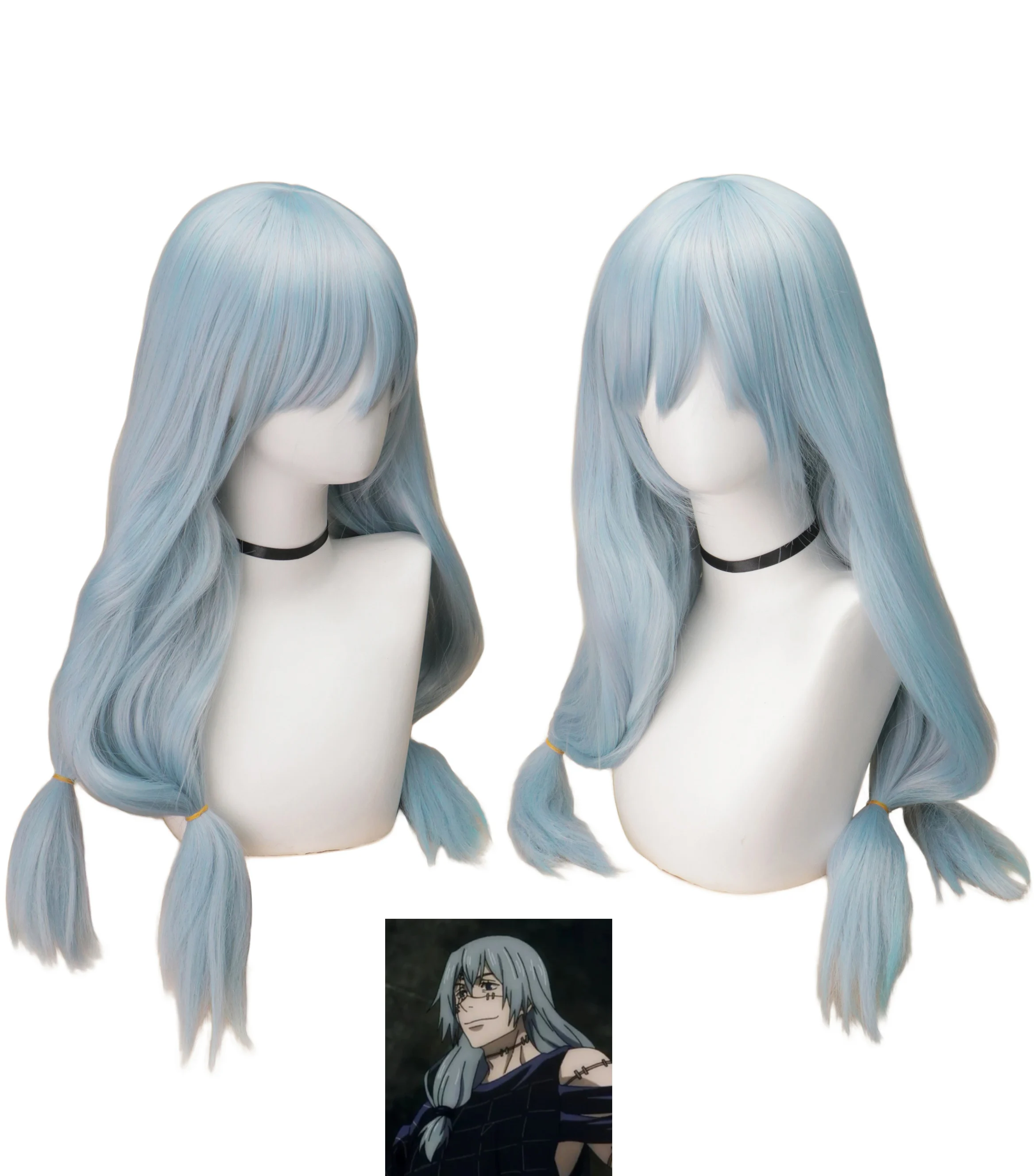 Anime Mahito Cosplay Jujutsu K - Anime Cosplay Blue Hair avis et prix