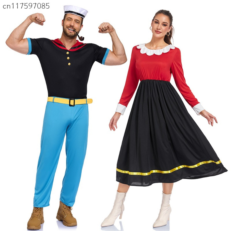 Costumes de Popeye, personnage - Anime Cosplay Couple avis et prix