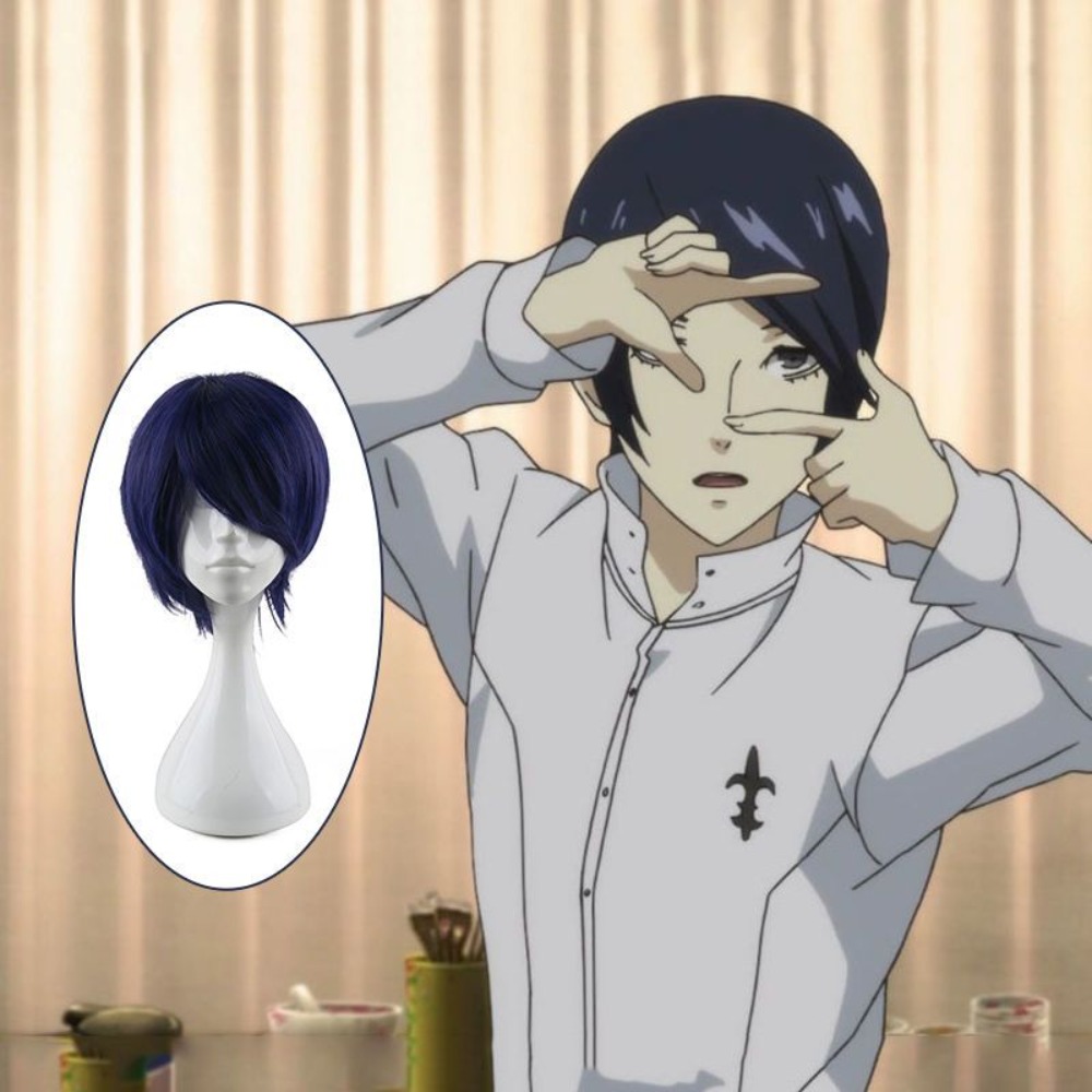 Perruque de Cosplay Persona 5  - Kitagawa Anime Cosplay avis et prix