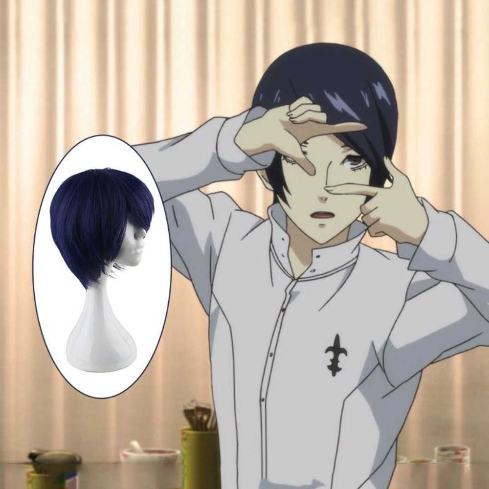 Perruque de Cosplay Persona 5  - Kitagawa Anime Cosplay avis et prix