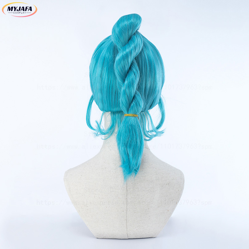 Bulma Cosplay perruque Buruma  - Anime Cosplay Blue Hair avis et prix