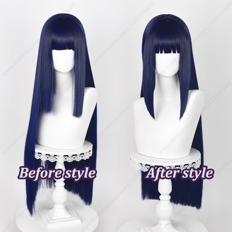 Perruque de cosplay Hinata Hyu - Anime Cosplay Blue Hair avis et prix
