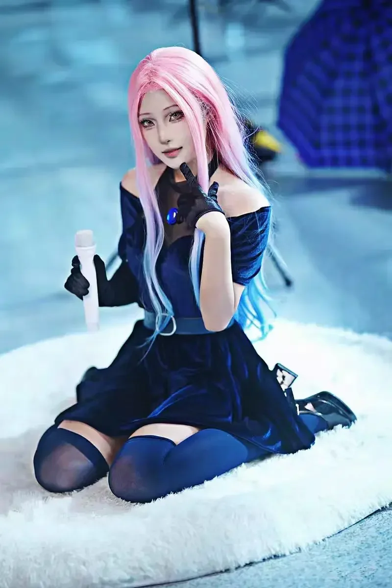 Costume de Cosplay Mizi 2026,  - Anime Cosplay Blue Hair avis et prix